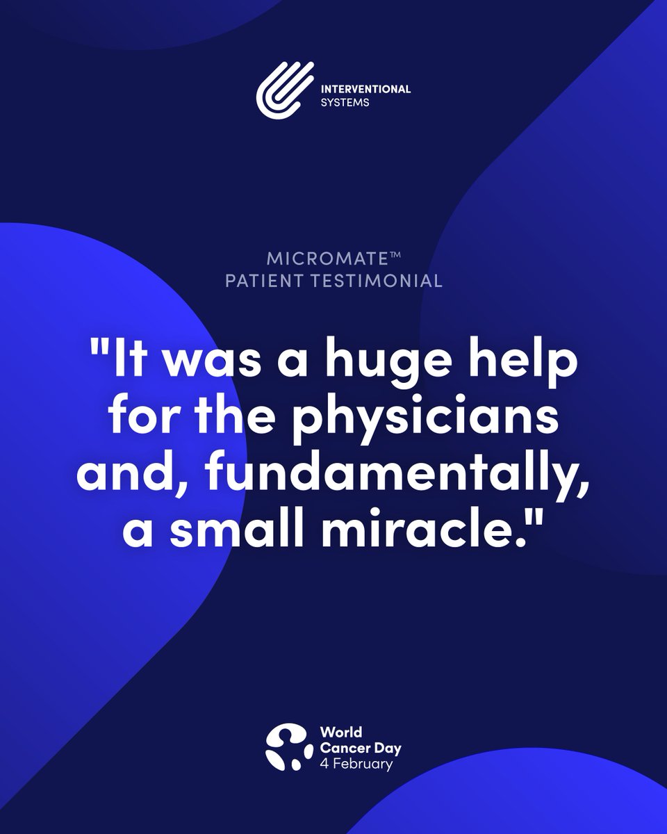 This #WorldCancerDay, we're listening to the voices that matter most: the patients and physicians working together in the fight against cancer.

We're proud that our technology plays a role in their care.

#UnitedbyUnique | worldcancerday.org