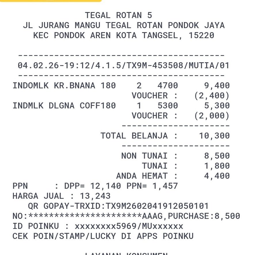 Ini gwej discam apa gimana beli yg leci di struk ditukar Ama dalgona