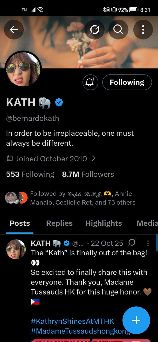 Sayang I love kathryn too she is a good actress but her fans are really something no pero I still love her coz she is kind kahit alden fan lang ako I appreciate kathryn coz she is a good person like alden too