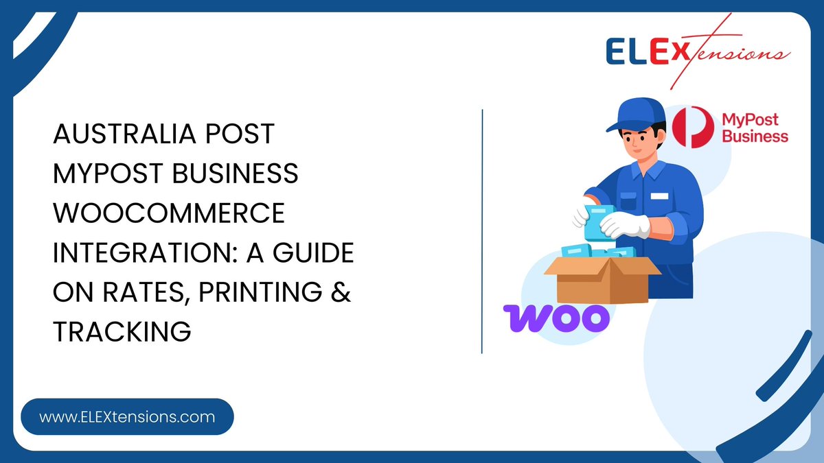 elextensions01's tweet photo. Wondering how Australia Post MyPost Business integrates with WooCommerce? This guide will be your go-to resource for rates, printing, and tracking!
https://t.co/nJyiTLWiKv
#AustraliaPost #MyPostBusiness #Rates #Printing #Tracking #CompleteGuide https://t.co/wFdCcfSl4p