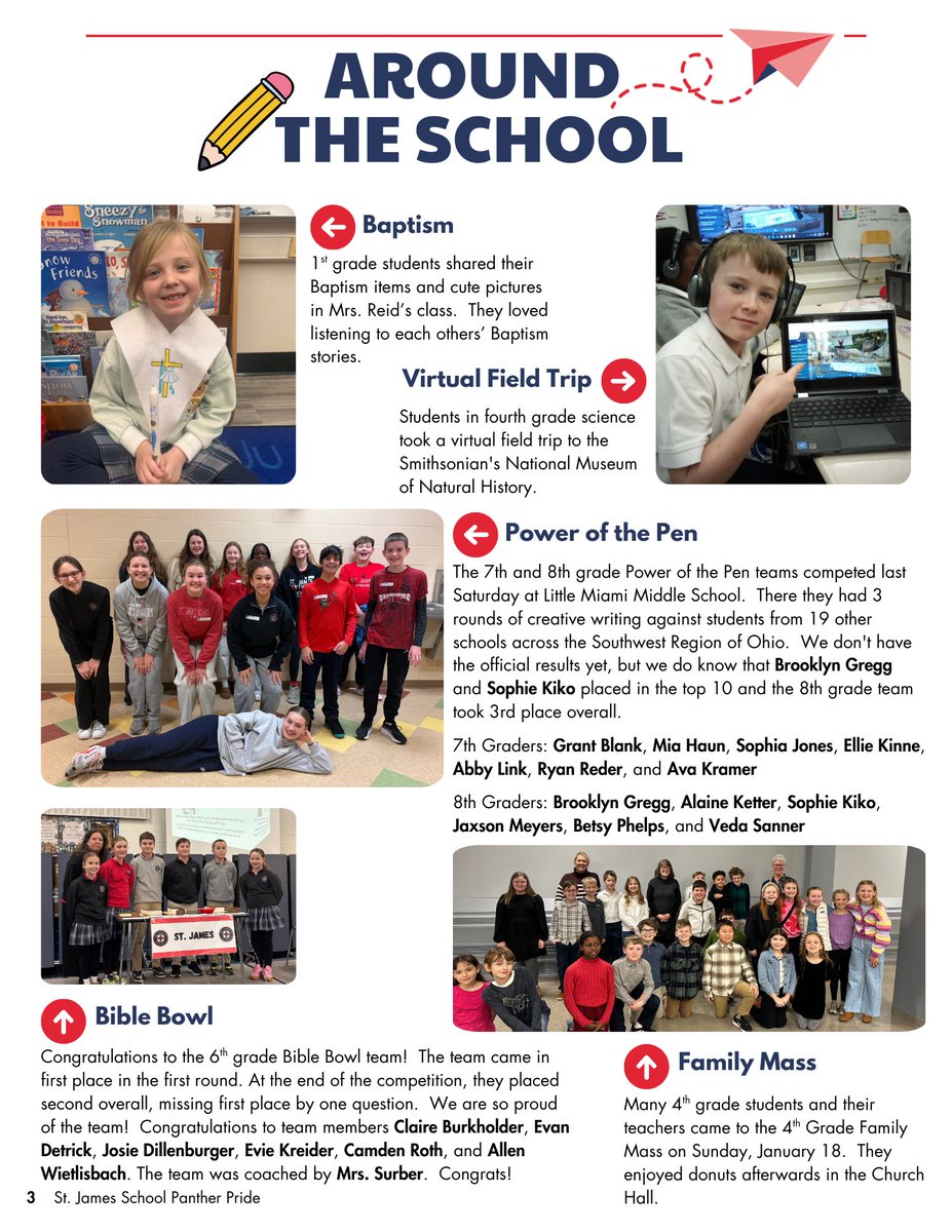 St. James School WO tweet media