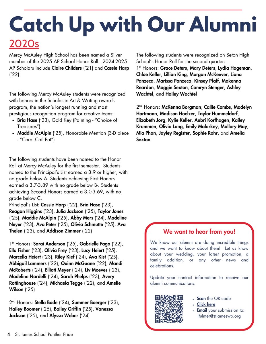 St. James School WO tweet media