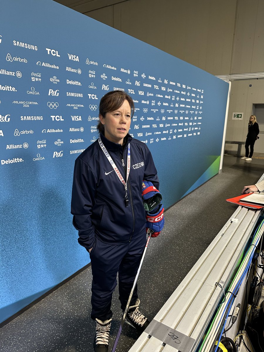 “I was fortunate I could get this 3 week window and be okay.”

Czechia HC Carla McLeod, who is fighting breast cancer, said she did treatments in Canada before the #MilanoCortina games &amp; will resume treatments after the #Olympics.