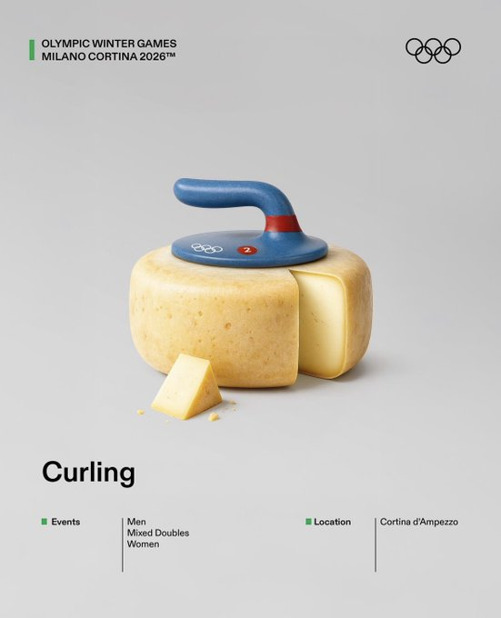 The promos Italy is putting out for the Winter Olympics right now are 🤌