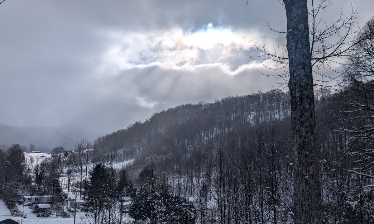 We've been snowed in for four days now. Hopefully today is the day we get out. #Winter2026