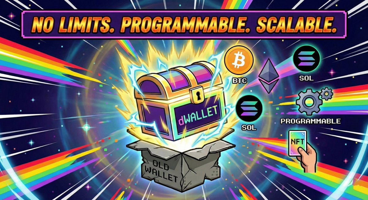 Most wallet builders are solving yesterday's problems.

Here's a thought experiment that might change how you think about crypto infrastructure:

- what would you build if wallets had NO limits? 

If your wallet could:
✅ Control assets on ANY blockchain
✅ Be programmed by smart
