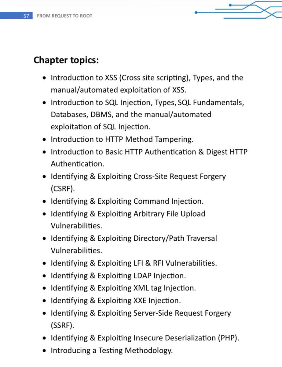 📘From Request to Root

A new book for aspiring penetration testers.

I’ve reviewed its content and highly recommend it.

Covers:

🧱 WebApp architecture.

🔎 Passive+Active recon.

💥 Injection,client+server side vulnerabilities.

📲 Contact: Telegram: t.me/moebofficial