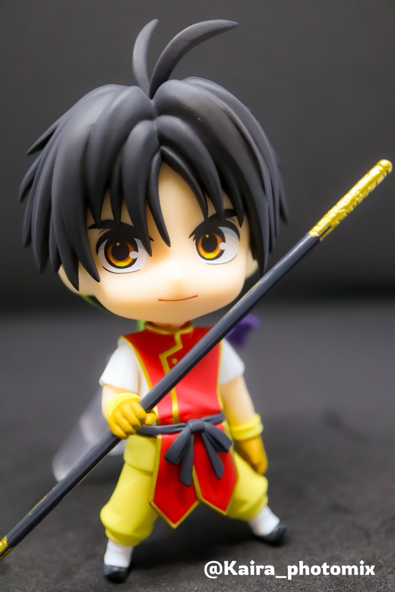 やっと開封した、幻想水滸伝の坊ちゃんのねんどろいどを撮影しました