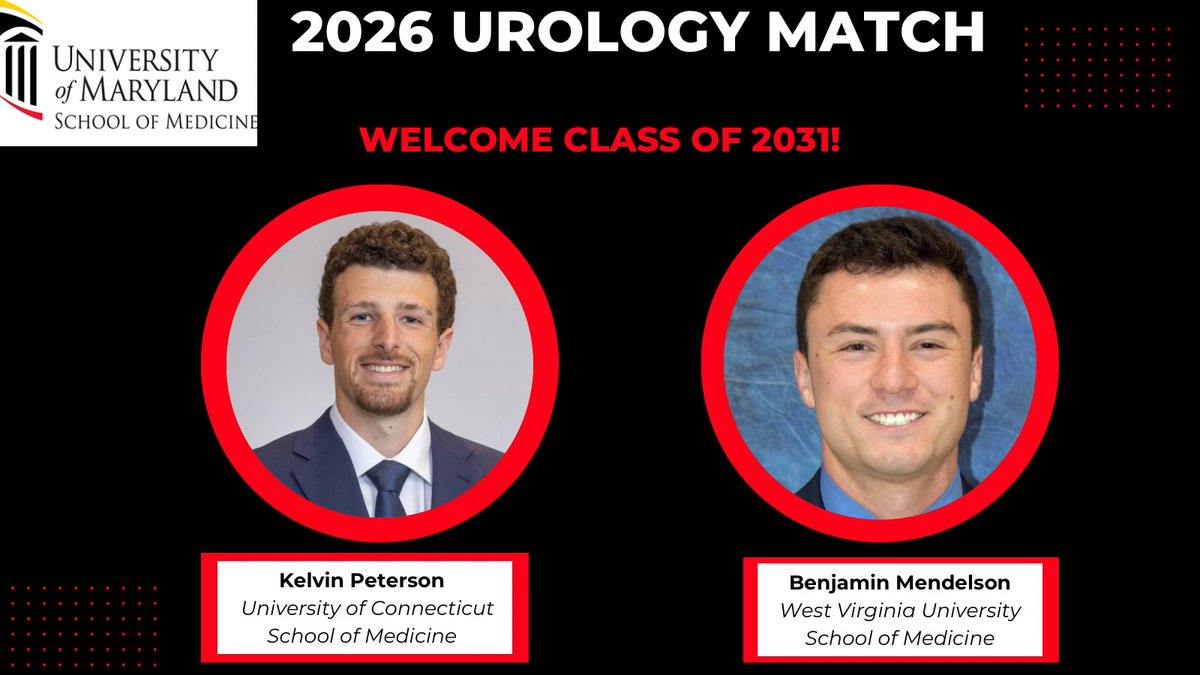 Division of Urology, University of Maryland tweet media