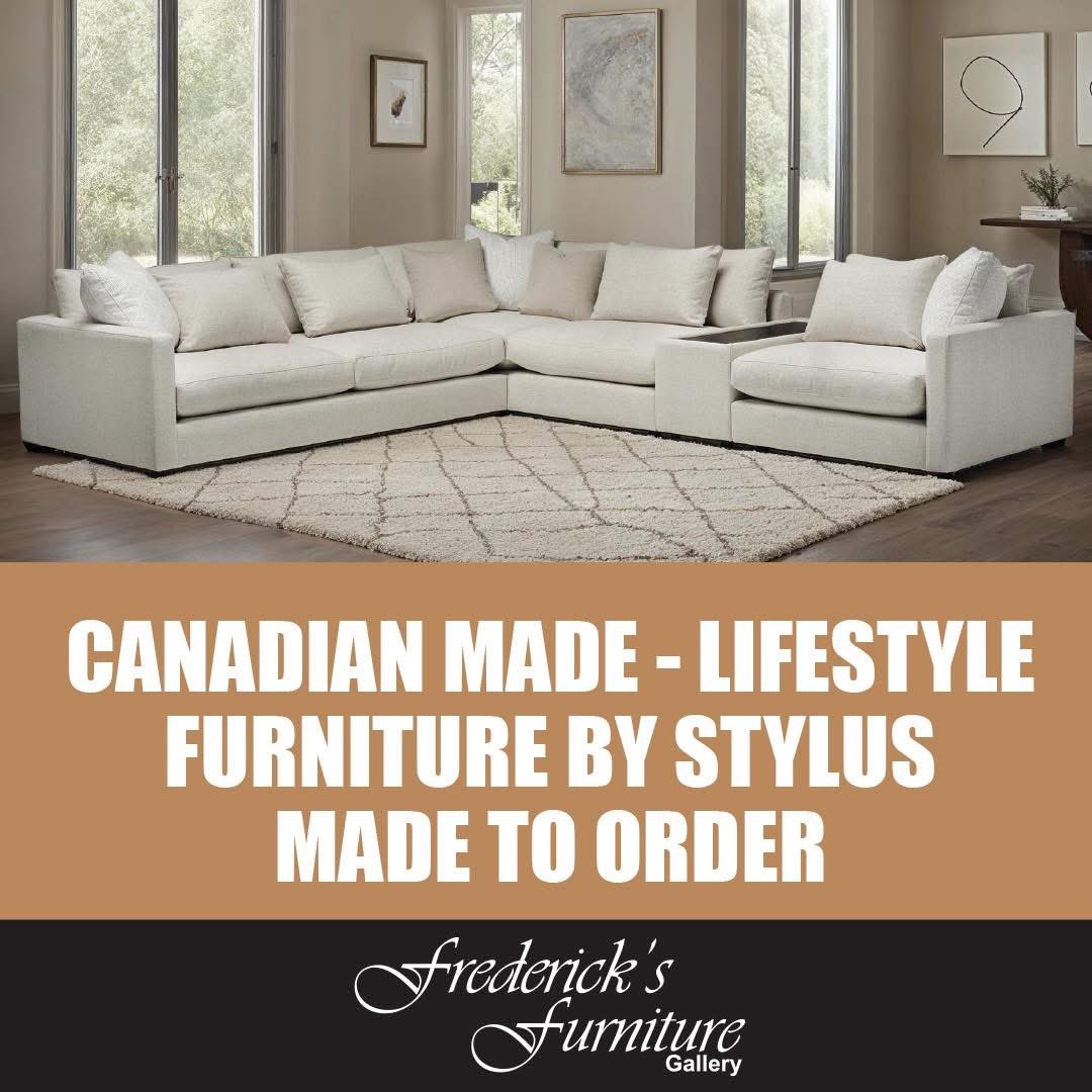 DesignFrederick's tweet photo. 🇨🇦 CANADIAN MADE SECTIONALS
🤩 Shop custom orders from Stylus. Lots of leather and fabrics to choose from!
Visit our Guelph showroom today!
Save now on top quality furniture for your home and office!
#Guelph #GuelphCustomFurniture #GuelphFurniture #GuelphSectionals #Stylus https://t.co/hsffMpVxuo