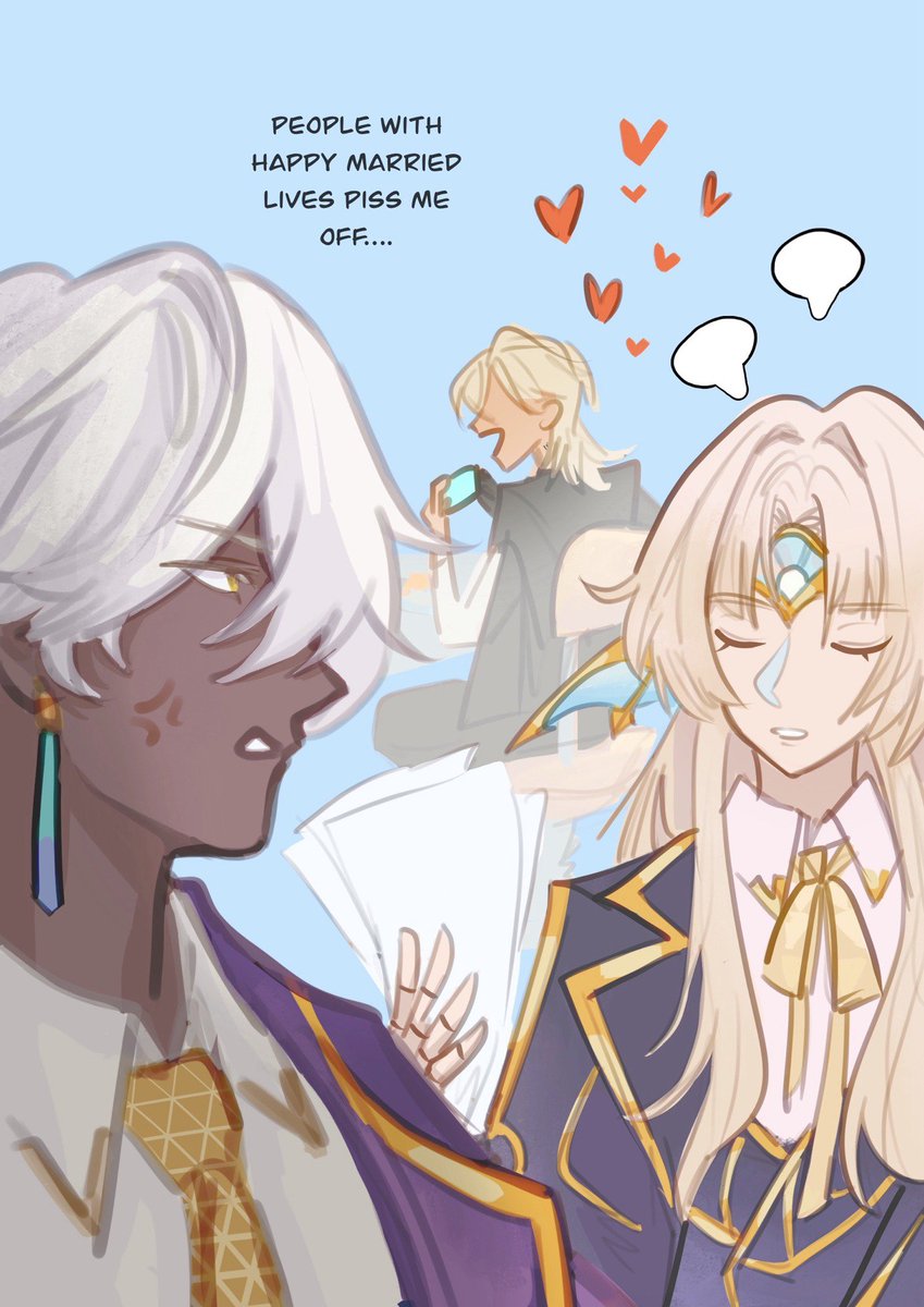 Just another day in the Stonehearts' office #honkaistarrail