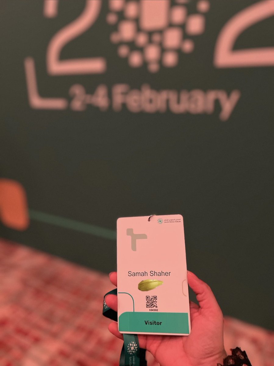 SamahShaherr's tweet photo. تجربة مميزة اليوم في #المنتدى_السعودي_للإعلام 🇸🇦
حدث عالمي يرسم مستقبل الإعلام ويؤكد ريادة المملكة في صناعة وبناء التأثير، حيث تكونت لمساحة يلتقي فيها الإبداع بالإعلام، والرؤية بالمستقبل. 
@saudi_mf https://t.co/ZycccJbuvD