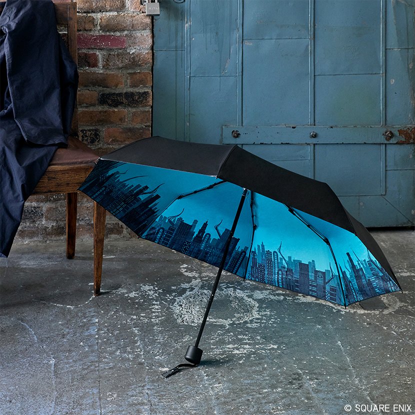 SQEX_MD_GOODS's tweet photo. ◤ #FF14 関連商品紹介 ◢

☔折りたたみ傘　＜アーモロート＞
購入▶https://t.co/dzLWWc7okA

ストラップの先に居る古代人のチャームがポイント♪
日傘としてもご使用いただけます🌤 https://t.co/RSg5tiiQJ7