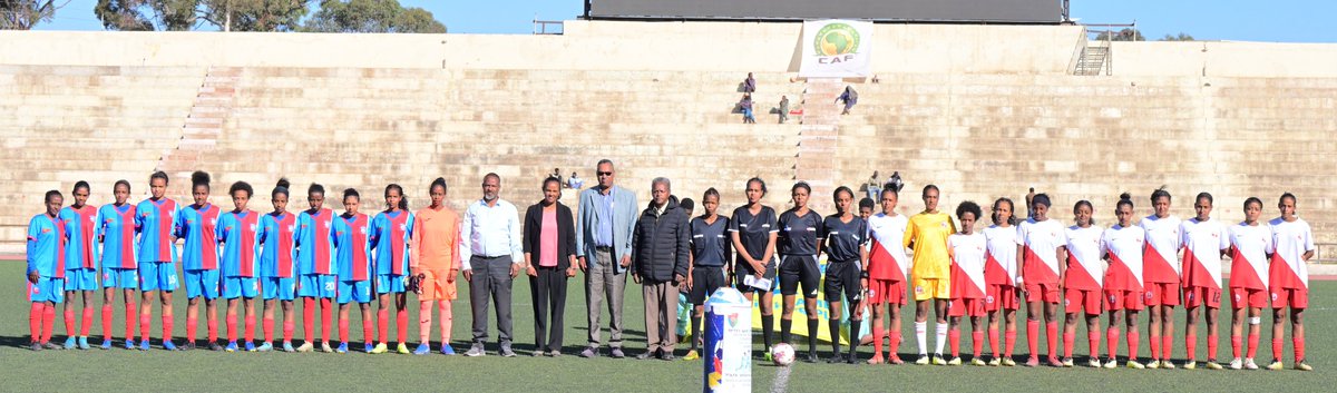 Happening now today 4th of February 2026 ........it's kick off time between Segen fc and denden fc 3:30pm @ the 2026 Eritrean women football clubs championship.