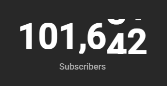 Filistion_dev's tweet photo. 0-100k in 6 days... #YouTuber #100K #playbutton https://t.co/tovbmAX3kE