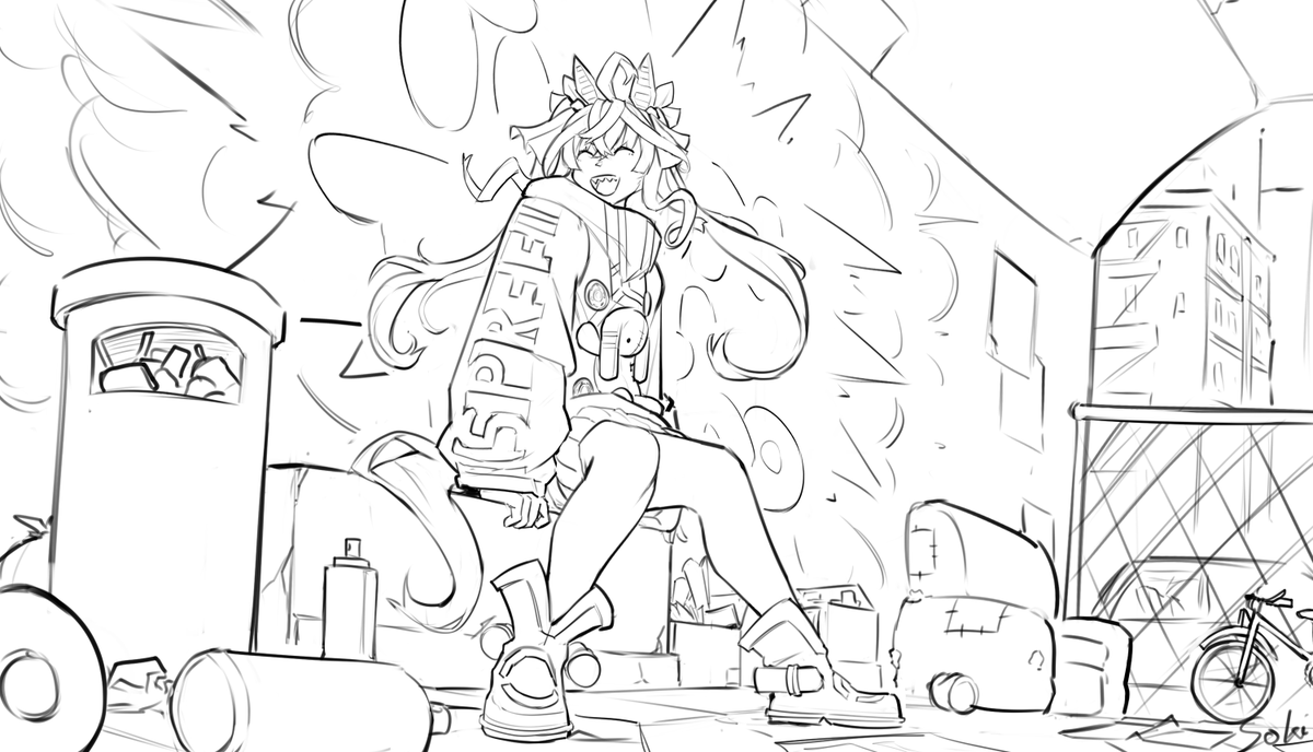 Soka / Commissions Open! tweet media