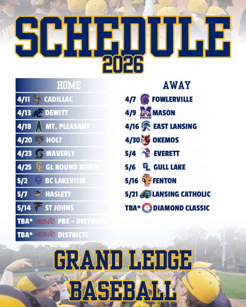 Grand Ledge Baseball tweet media