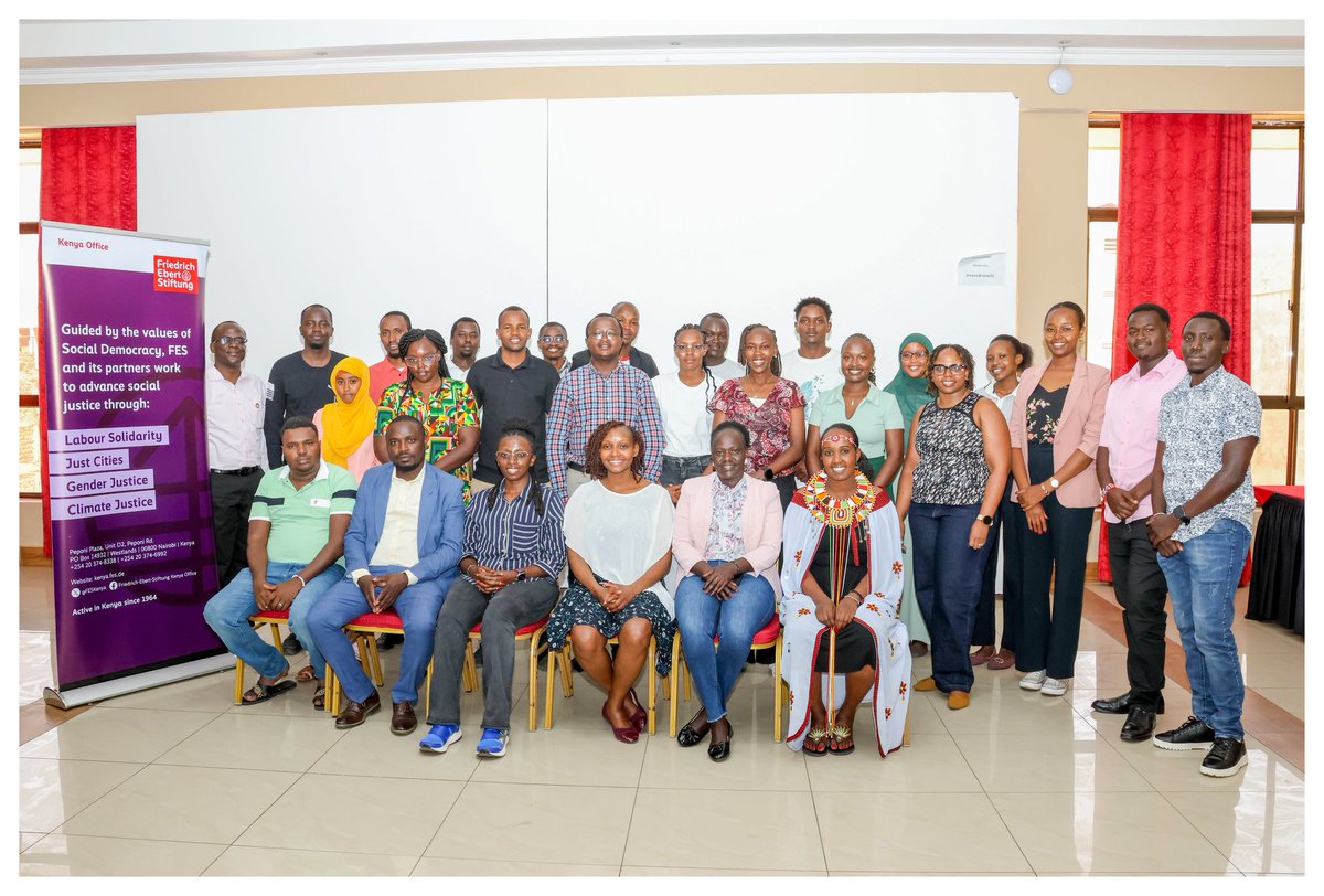 siamantasharon's tweet photo. Youth participation is vital for effective climate action. In Nakuru, @Environment_Ke, @covcampus @FESonline @FesKenya @Kenya_IPYouth have  come  together to co-design inclusive, future-focused climate and carbon policies.
#inclusiveclimatepolicy #YouthClimateAction https://t.co/fEFaKEJk6R