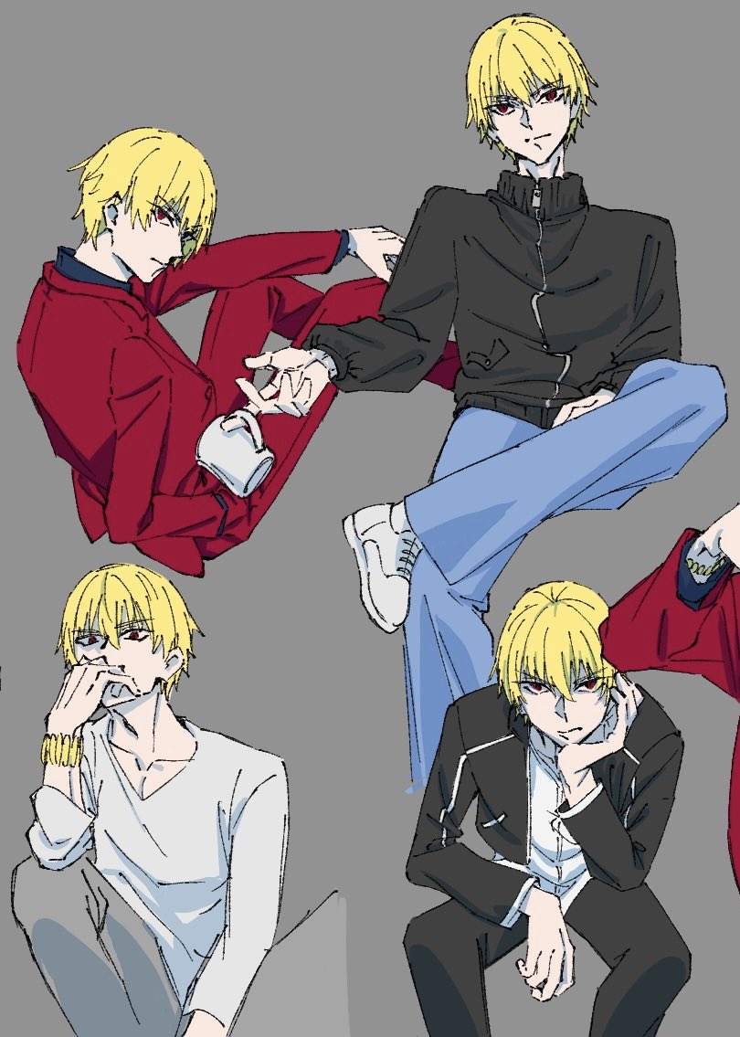 ギルガメッシュ(Fate) 「Fate全体の推しはギルガメッシュです 初めて描いた。 めっちゃ描きやすい」|泡太郎のイラスト