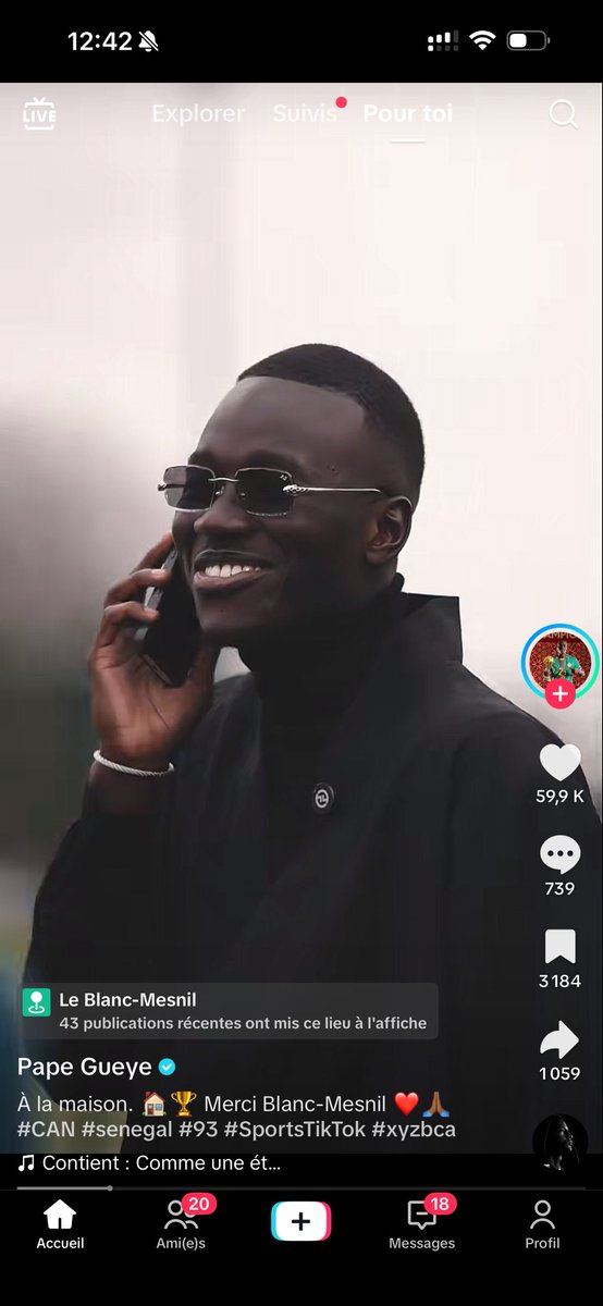 lpnjf_sidy's tweet photo. 🚨Pap Gueye sur « COMME UNE ÉTOILE » de BOOBA 

Source sa page TIKTOK 🔥 https://t.co/ZzcoJzC13S