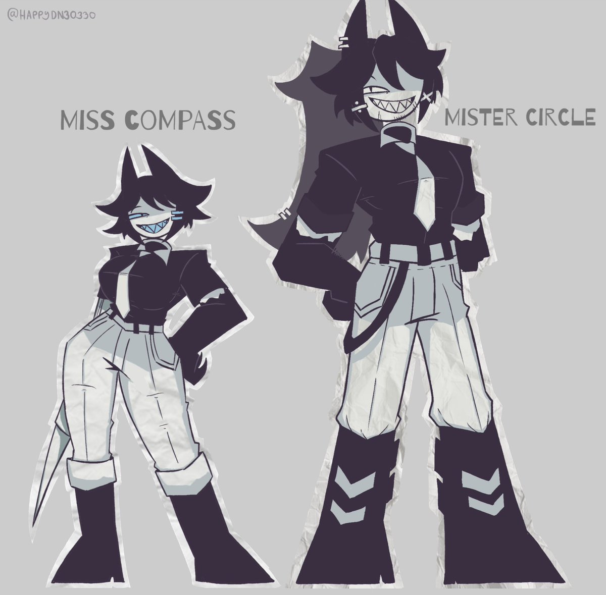 HappyDN30330's tweet photo. Mister Circle and Miss Compass

#FPE #FpeAU #fundamentalpapereducation https://t.co/noafqkULcz