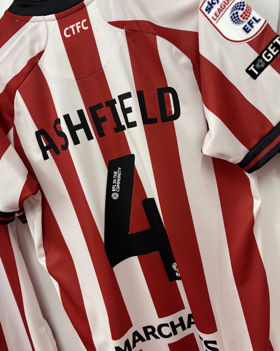 CTFCofficial's tweet photo. Ashfield 4️⃣
Faal 2️⃣2️⃣
Hutchinson 2️⃣3️⃣

🔒 New squad numbers are locked in! https://t.co/bEZMpPvifJ