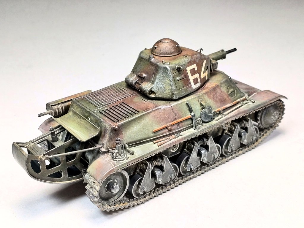 fuusanhobby2's tweet photo. 2026年 2月 4日
タミヤ 1/35
フランス軽戦車 H39 https://t.co/iDOav5pjTR