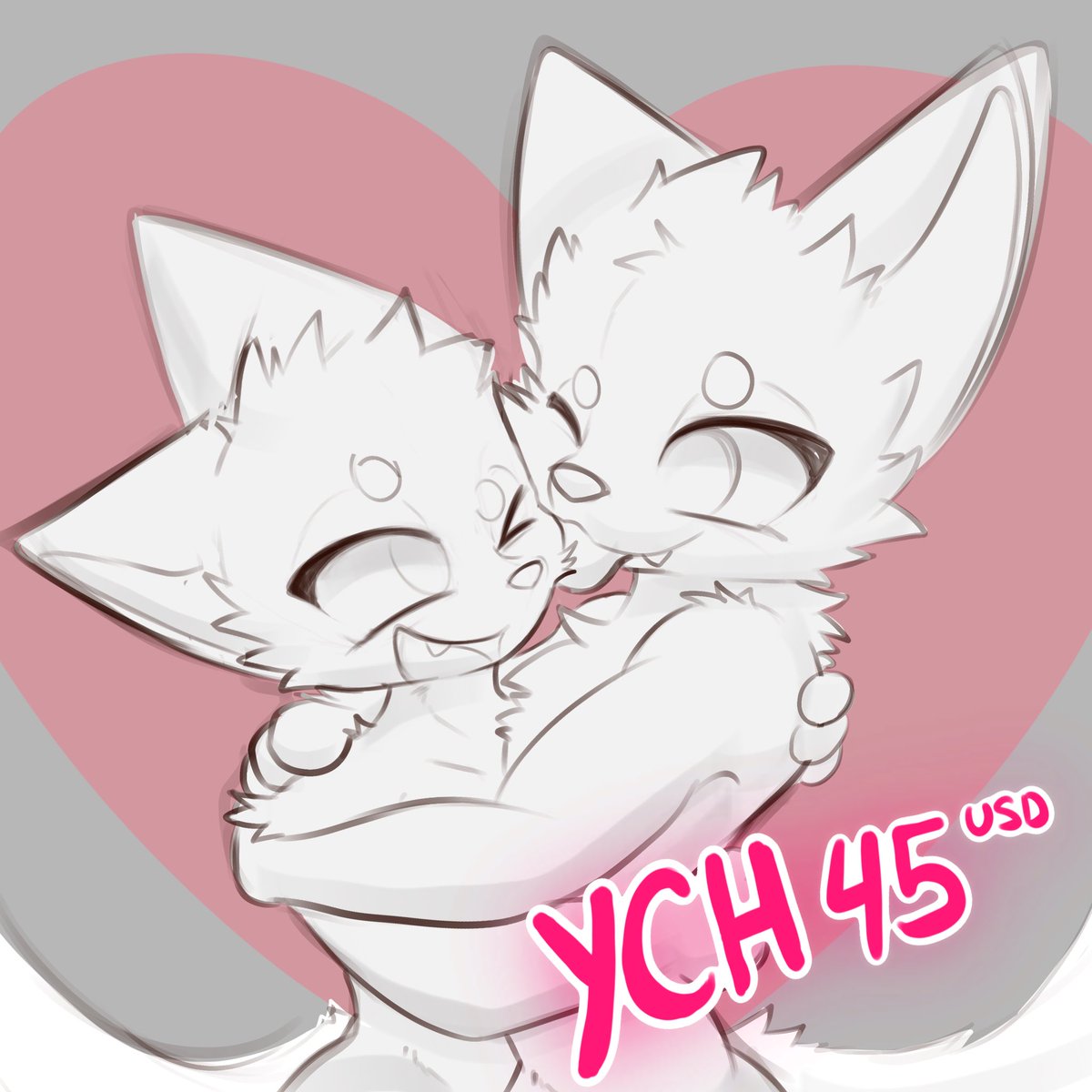 Valentine ´s YCH ✨✨ (2-3 slots)

- Any species that can fit (DM for info) 
- Fully colored cellshade
- Will be finished before 14
- No complex characters

If you want to know more, DM me or send me a telegram at @/dragonbakery
