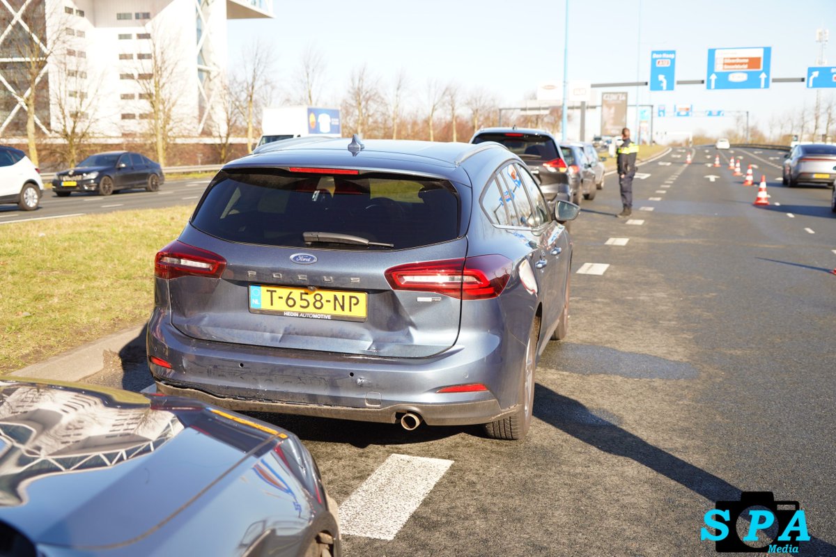Opnieuw botsing Oostweg in Zoetermeer