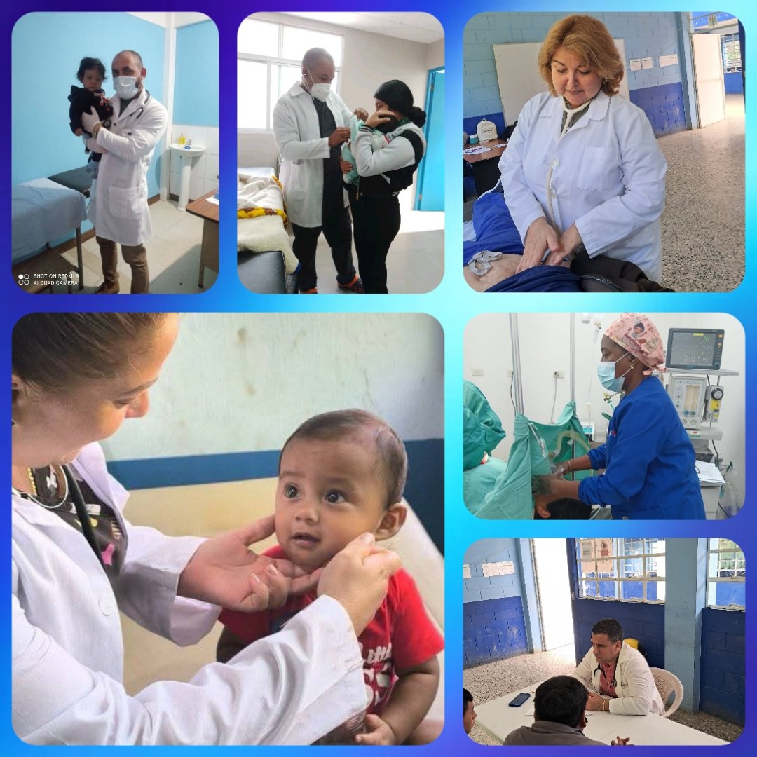 Los médicos internacionalistas cubanos 🧑‍⚕️🩺🇨🇺 son ejemplo d generosidad, amor, desinterés, solidaridad. #CubaPorLaSalud
#CubaPorLaVida
#CubaCoopera
#BMCGuatemala
#100AñosConFidel
#FidelPorSiempre