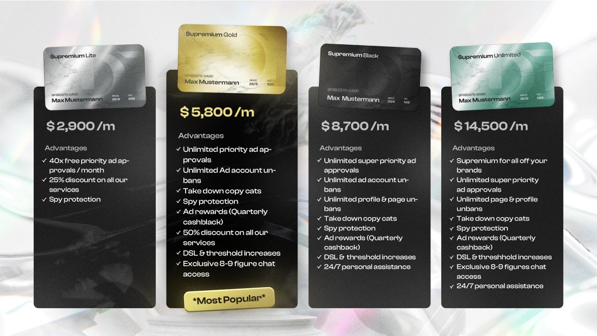 IMPORTANT Supremium UPDATE 2026

Supremium is getting updated this year from our team. 

Core:

> New Key features are going to be added to every Tier
> Lite will be renamed to Silver
> Prices will increase. BUT: Option to take 3months / 1 year upfront with reduction like you