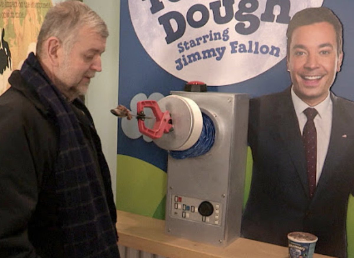PRPoobah's tweet photo. One of my all time favorite moments in all our years of
@benandjerrys partnership with @jimmyfallon
and his Tonight Dough flavor.
@LynnUniversity 
https://t.co/2trbX9mO0T https://t.co/GK0r6n85X1