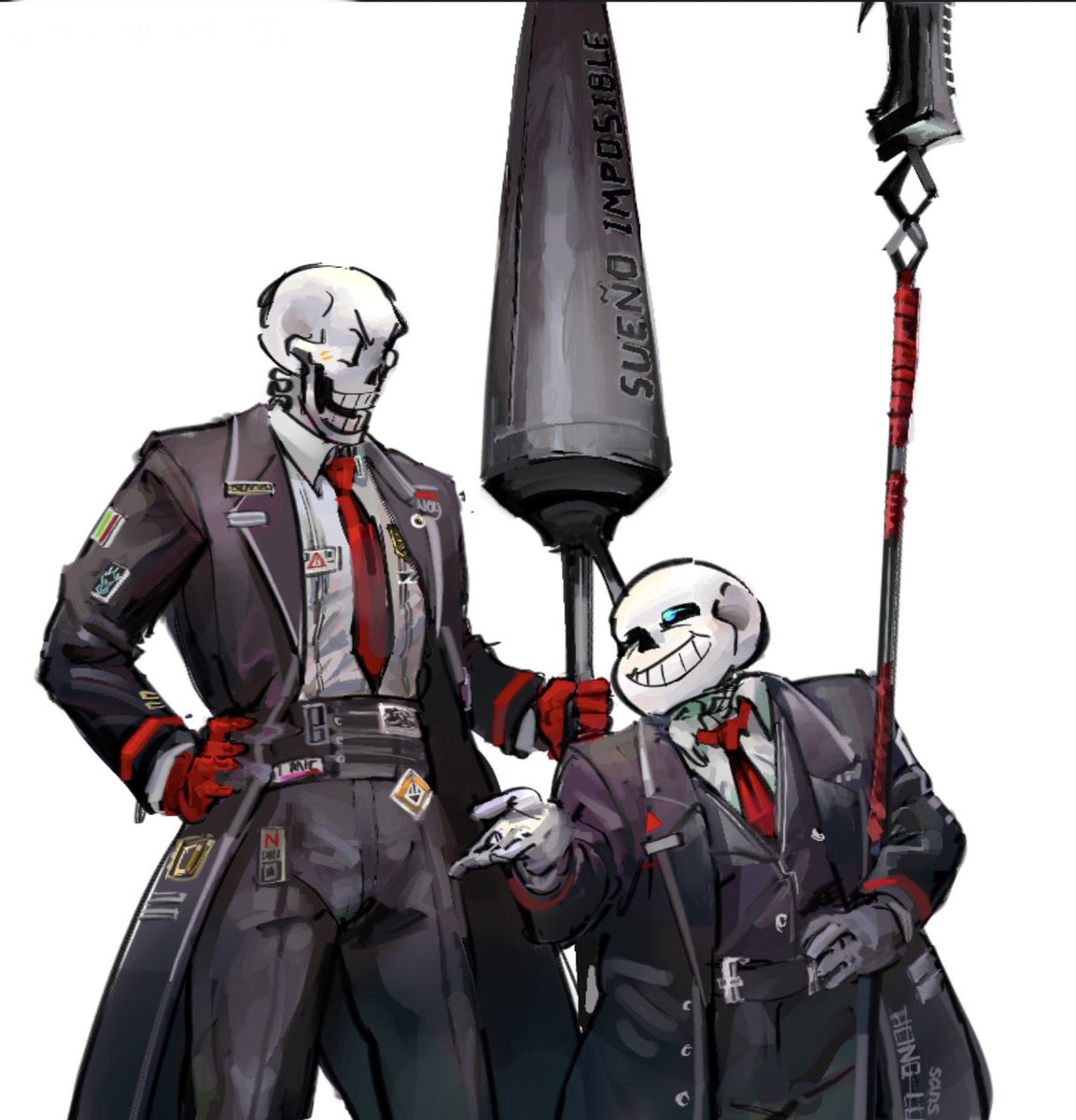 1273Cheese's tweet image. Cosplay Sand And Papyrus

I was gonna post this on a “collection” video, but this page is basically dead now so it doesn’t matter to me.