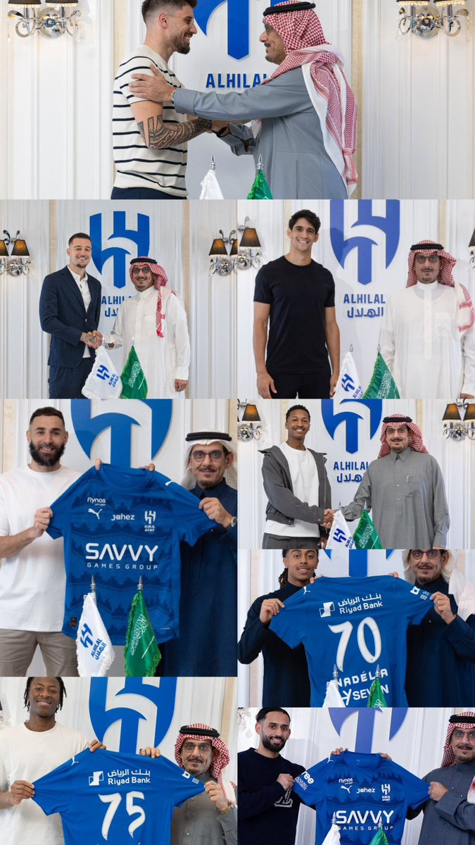 العمل اللي قدمته ادارة الأمير نواف في ادارة ملف تجديد العقود و التوقيع مع نجوم والتخلص من الأحمال الزايدة في الفريق .. حتى في توقيته "مدرسة"

جدد عقود النجوم المؤثرين الكبار قبل ان يضيف اي نجم في الشتاء ، سافيتش و بونو ونيفيز اللي قرر التأجيل : كلهم تقدمت لهم عقود كما يحبون 

بعد