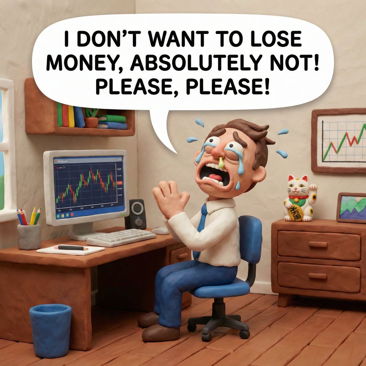 Rewrite the way you think about refusing losses 🧵

It’s not that you hate taking losses.
The problem is that you’re not treating losses as an operating expense.
This is the mindset every trader needs to drill in👇1/5