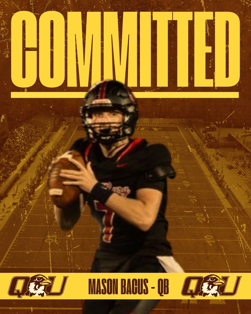 Quincy University Football tweet media