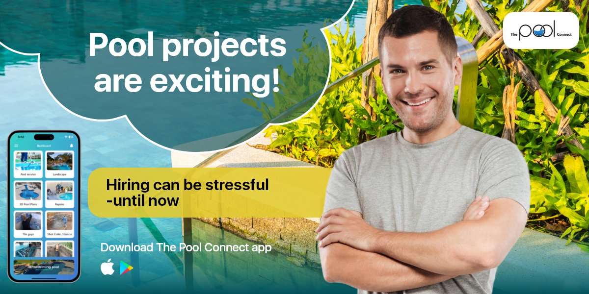 pool_connect's tweet photo. With The Pool Connect App, finding trusted professionals and managing pool projects is simple, fast, and hassle-free. From planning to completion, everything you need is right at your fingertips.
๐ฒ Download today
Visit: https://t.co/blzzJKnrE4
#PoolProjects #PoolIndustry https://t.co/IsaLvegfQt