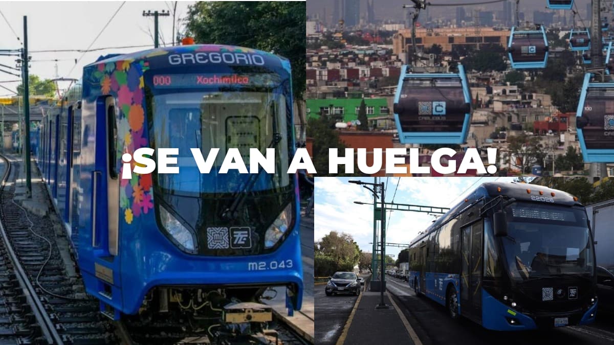 ChilangoCom's tweet image. ¡Sal temprano! 🚨 Hoy se tiene planeada la huelga en Trolebús, Cablebús y Tren Ligero en CDMX, acá toda la información. ⚠️ bit.ly/4q81uHo