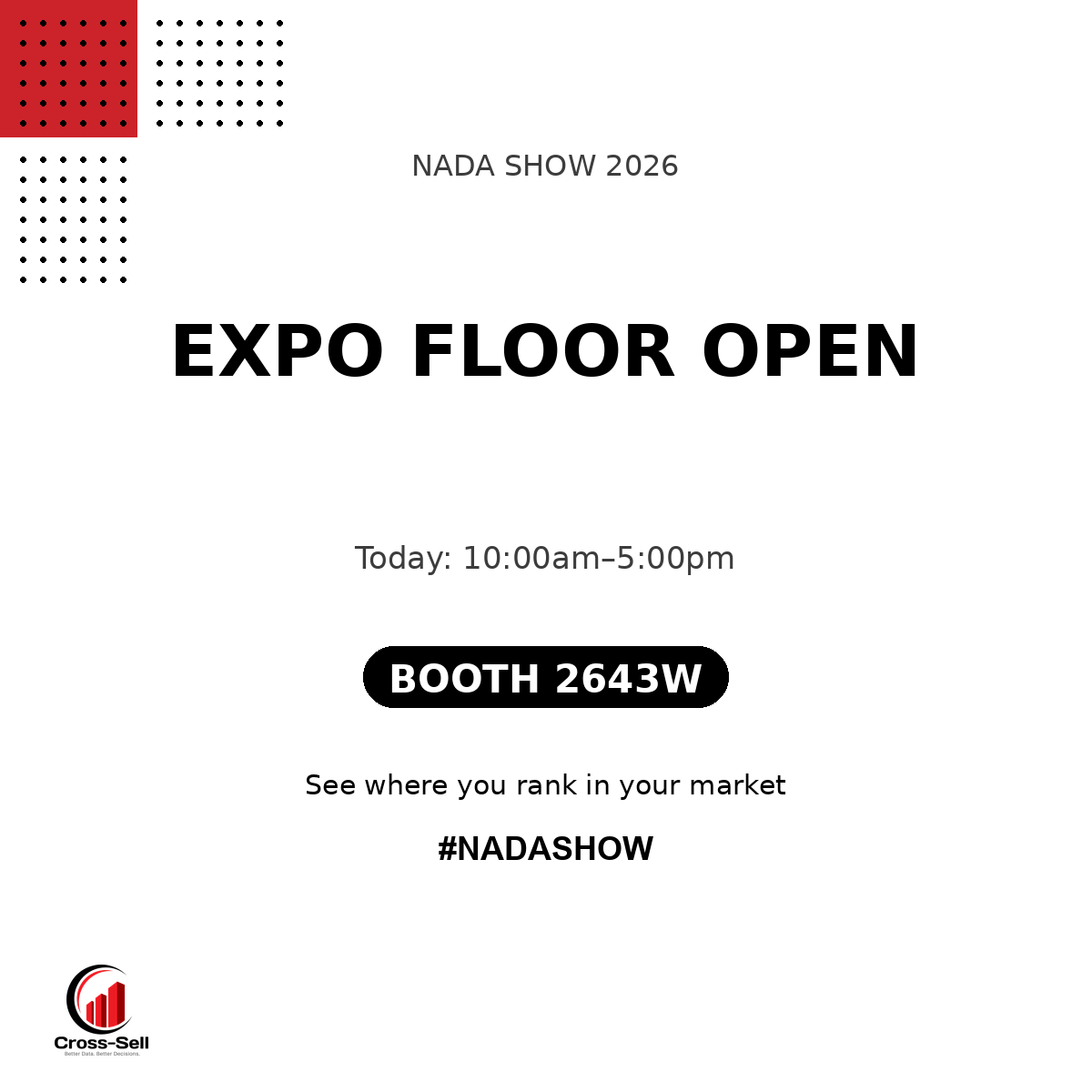 Cross-Sell Report tweet media