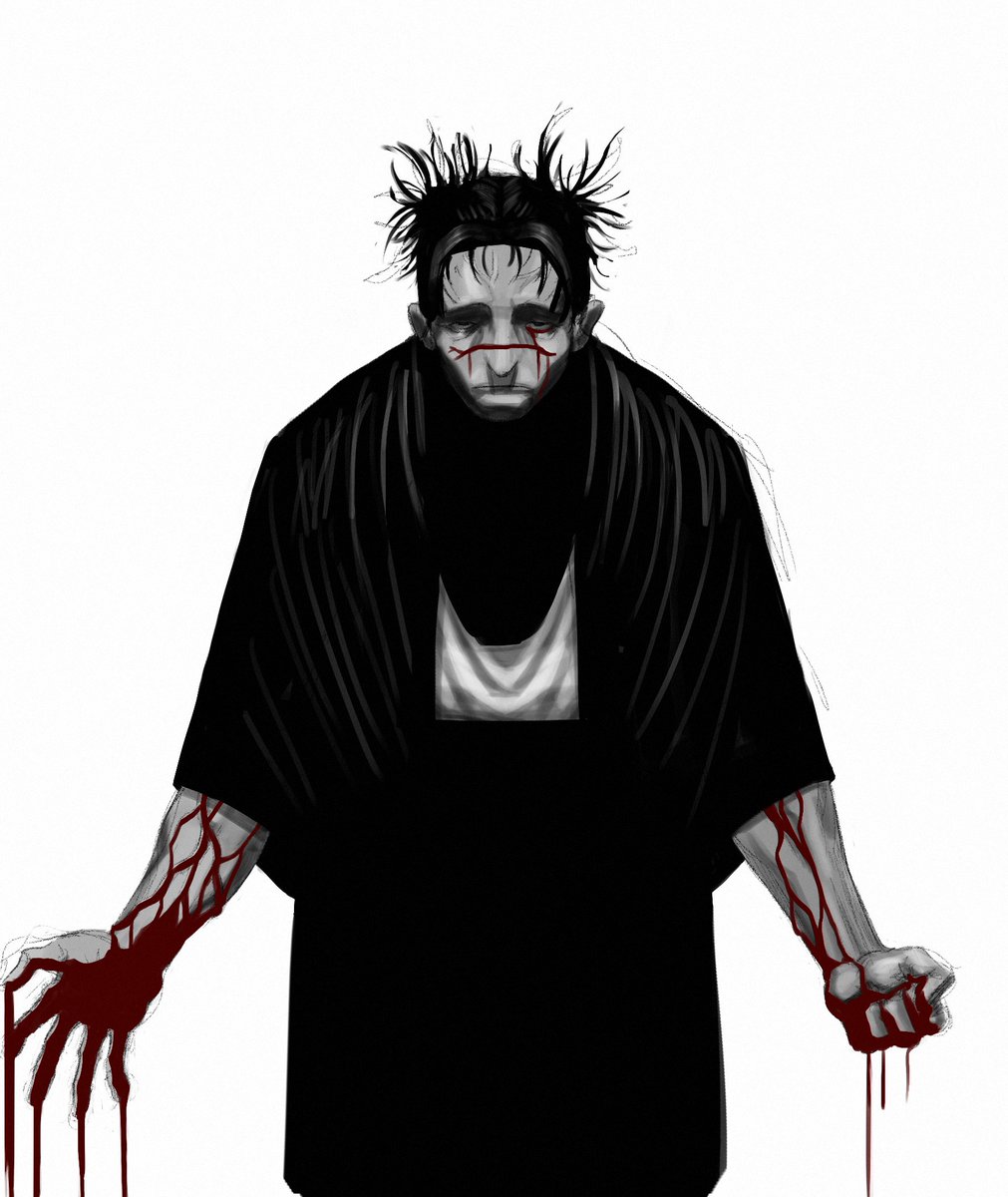 outofuniform510's tweet image. I really liked that insanely chopped Choso design Gege drew once #jjk