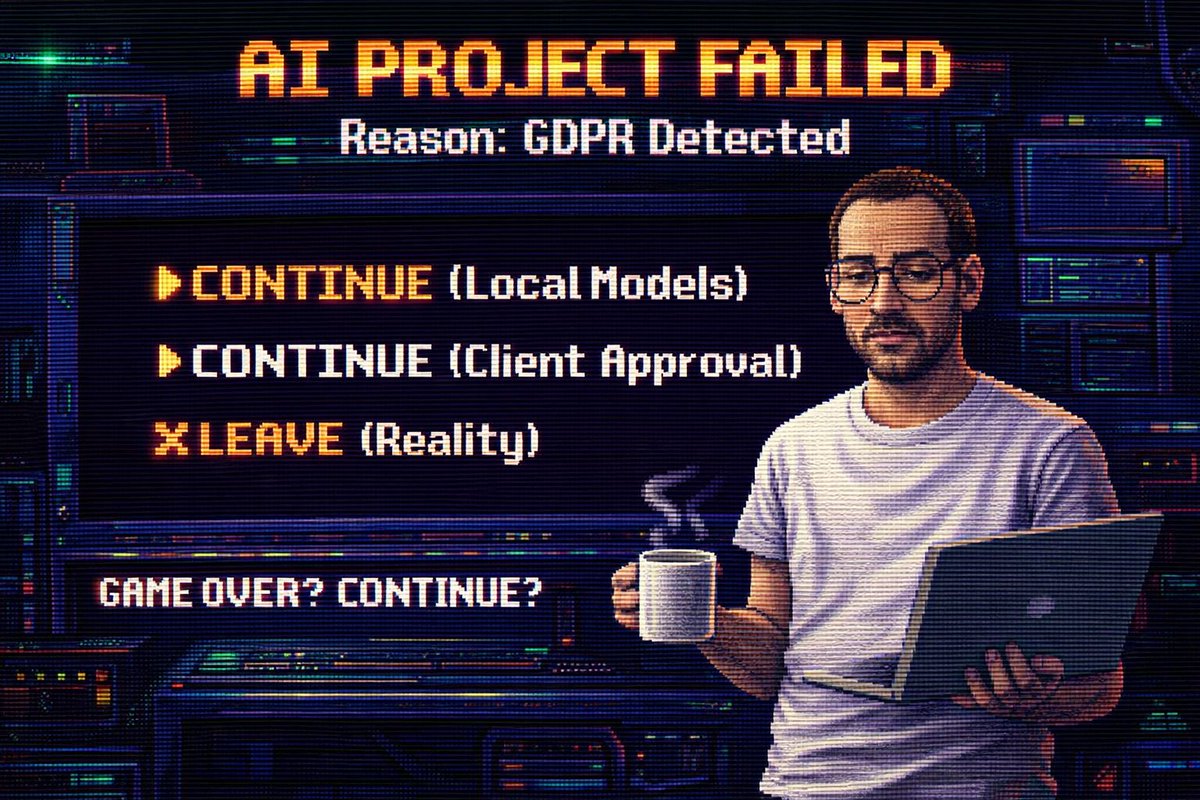JohannesRabauer's tweet image. AI adoption often stops the moment GDPR enters the conversation.
Local models, client approval, and limited code access make real world usage messy.
I will talk about what actually works and what does not in a live session (with @brunoborges).

#GDPR #DataProtection #Java