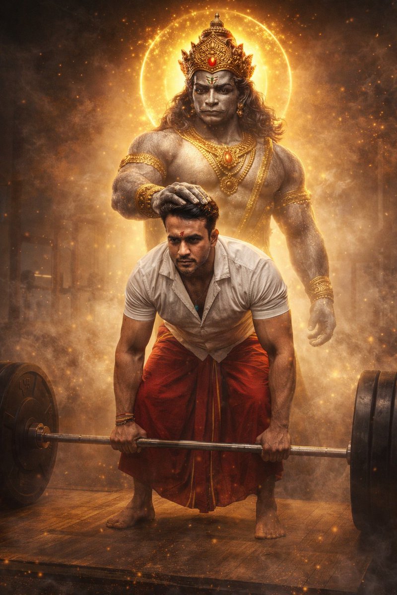 Where faith leads, Strength Follows. Jai Bajrangbali 🔱