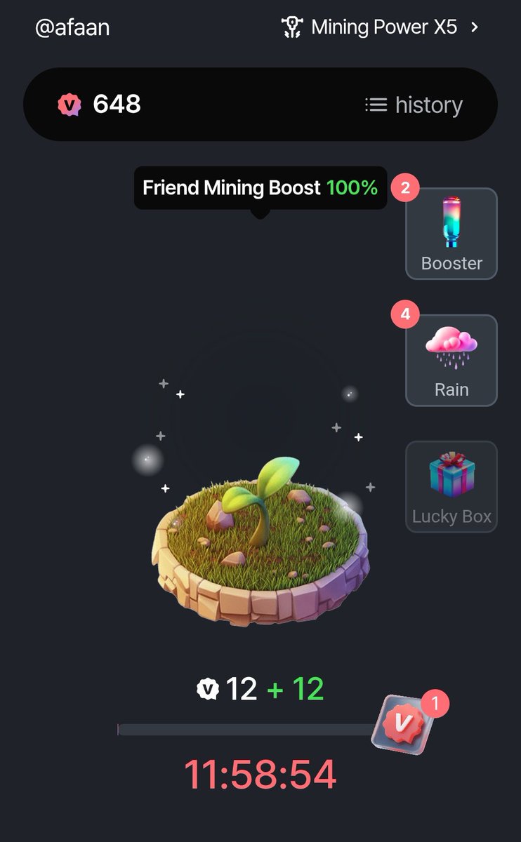 While we’re waiting on <a href="/Zetarium_/">Zetarium</a> TGE &amp; listing updates 👀

You can already start farming $VERY on the VeryChat App 👇
invite.verychat.io/kingslimz07

✅ Download the app &amp; mine $VERY
🔁 Stay active daily to maximize rewards
💎 Early users always win

$ZET #Zetarium #zetaruim_