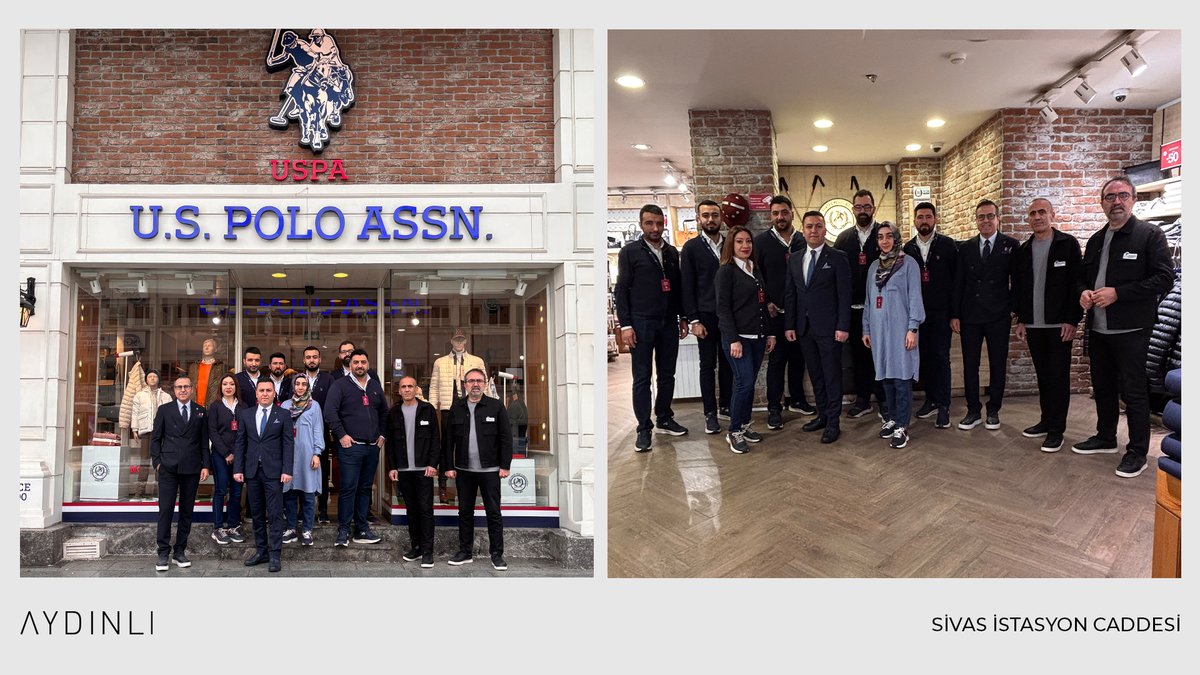 Kalite odaklı hizmet anlayışıyla müşterilerimize ayrıcalıklı bir alışveriş deneyimi sunan çalışma arkadaşlarımız, markalarımızın gücünü sahada başarıyla temsil ediyor.

Sivas ilimizde yer alan  İVA Park AVM’de hizmet veren U.S. Polo Assn. ve Pierre Cardin mağazalarımız ile