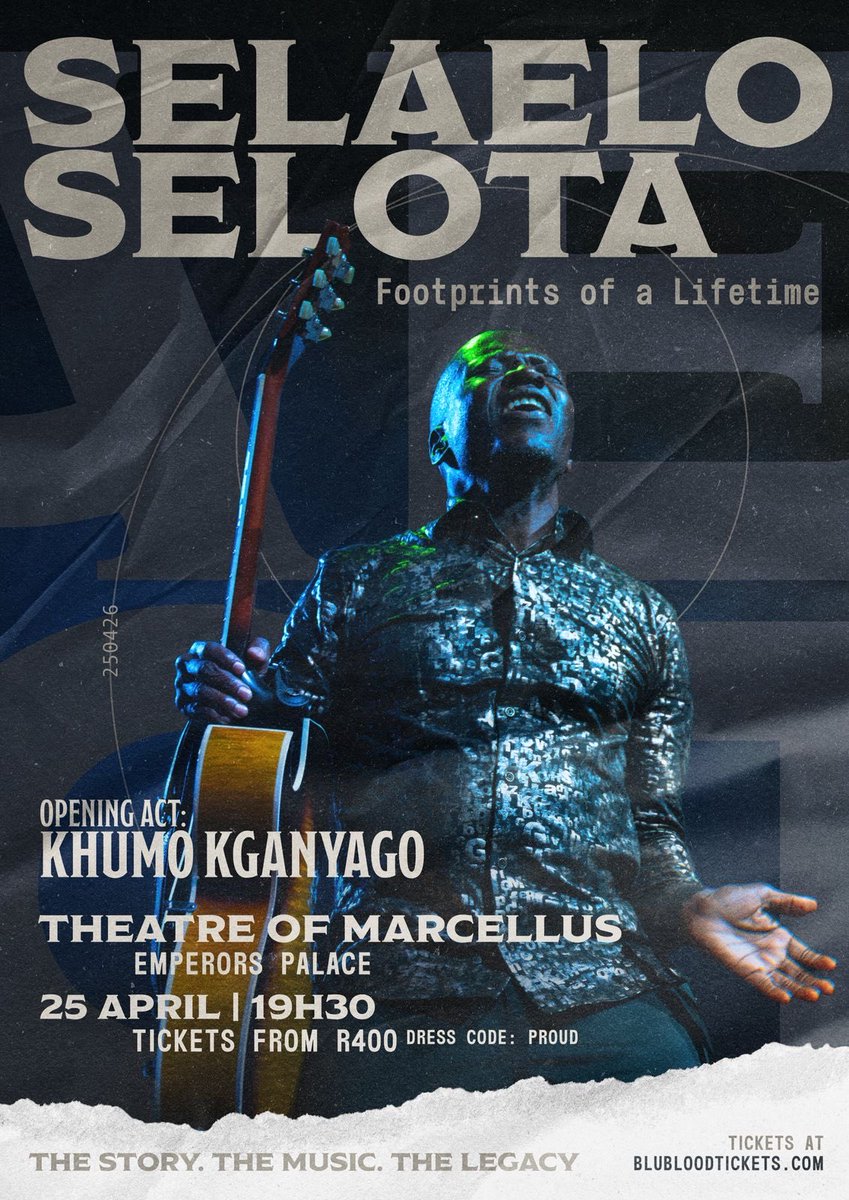 Finally…a concert that I have been waiting for, all my life. This is one concert that will pull every string, every pillar and every footprint into memorable journey.

Get your tickets now at BLUBLOODTICKETS.COM and be part of the experience…!