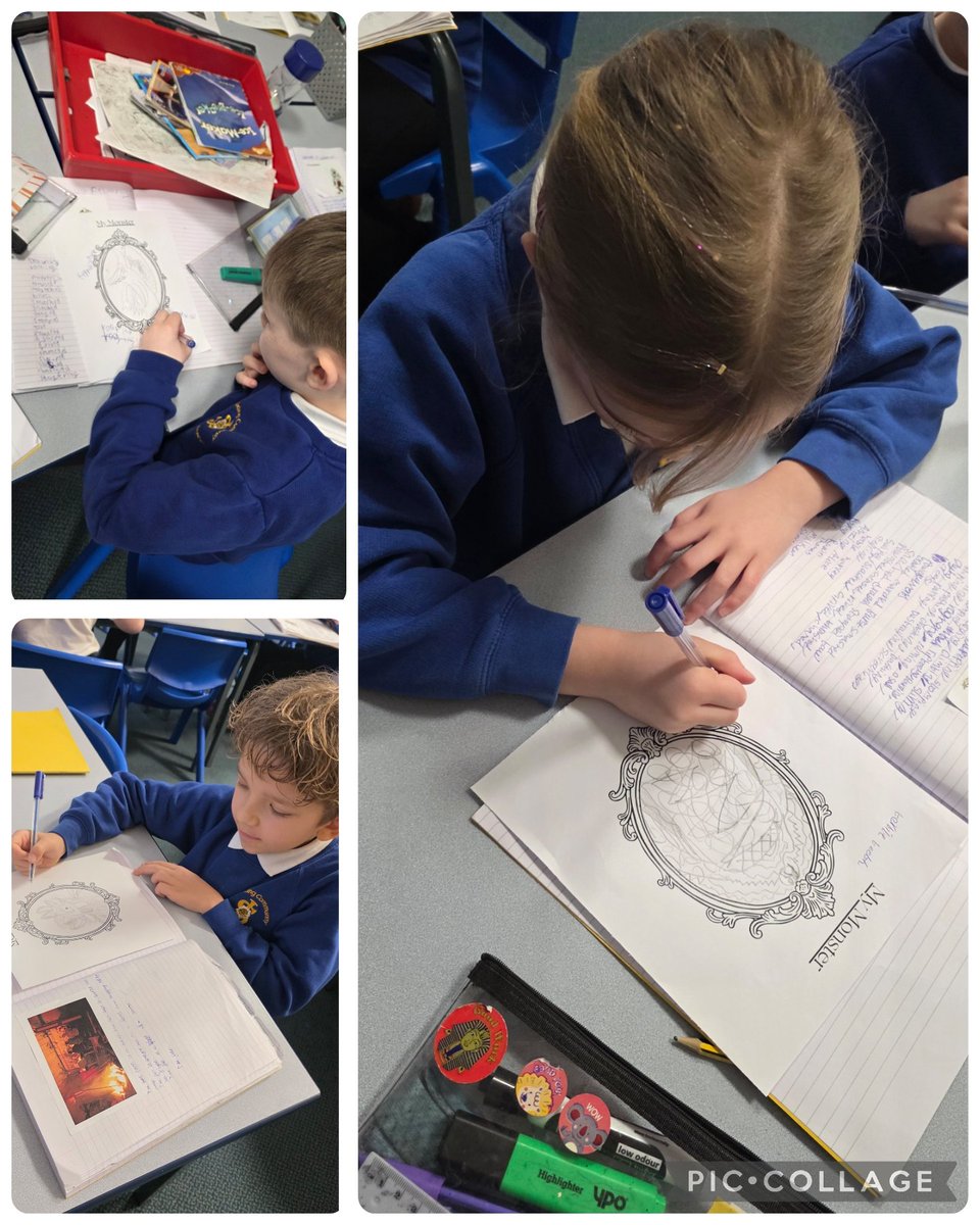 stjosephskly's tweet photo. Today in English, Yew class have been showcasing their ability to use alliteration to describe their own monster in line with our topic of the book Beowulf. #YewClass #SJKEnglish https://t.co/BzLjeoLkdf