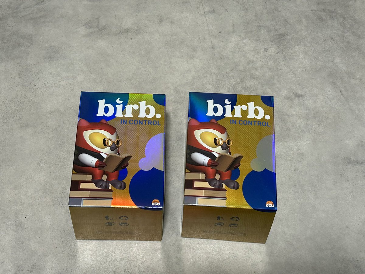 #birb ブラインドボックス？届いた
仮想通貨使って物が届く経験は良いね
