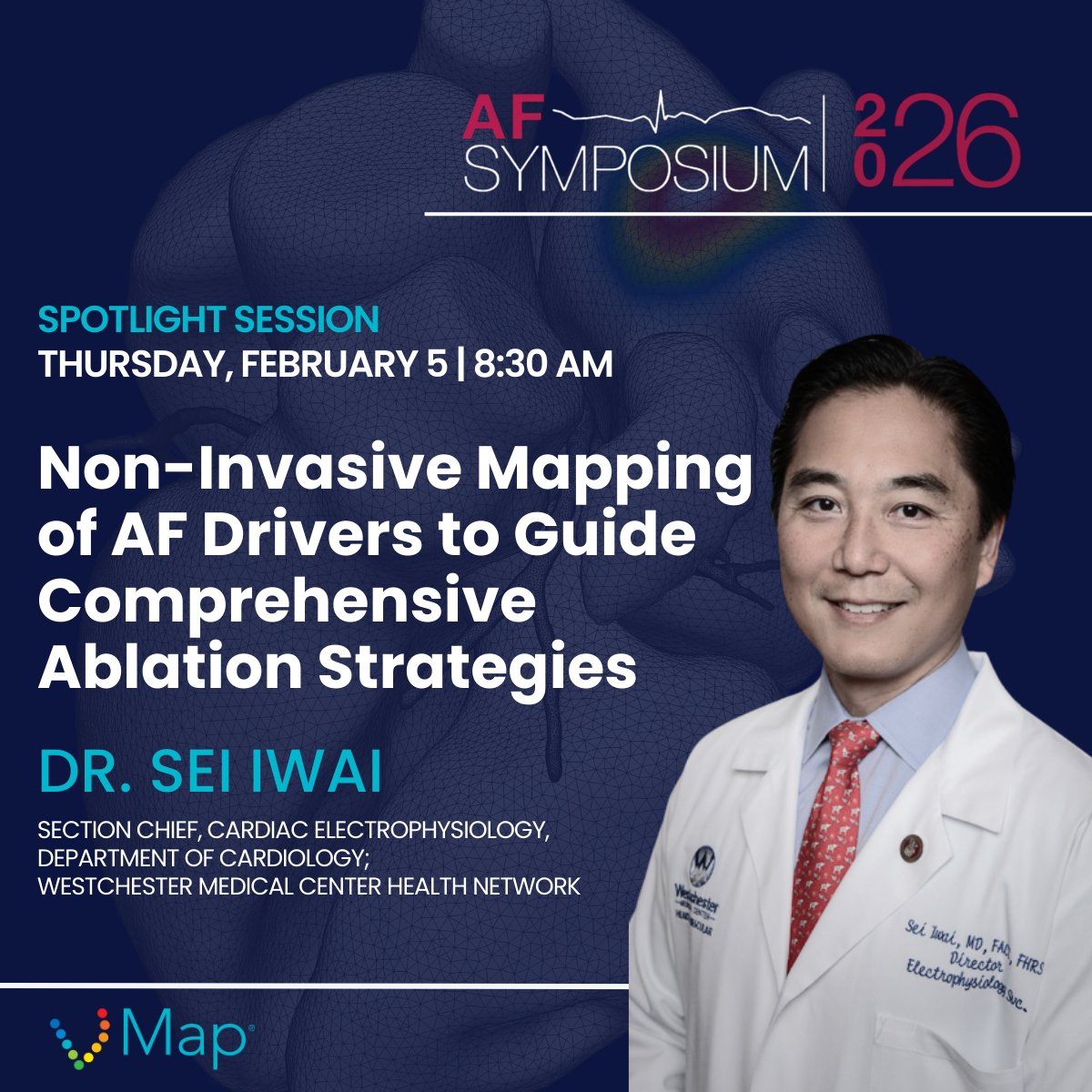 VektorMedical's tweet photo. Clinical data. Physician experiences. New vMap features. 

Join us at #AFSymposium2026 this week. 

See you in Boston!

#epeeps #electrophysiology #vMap #medtech https://t.co/iCAyV8qVuU