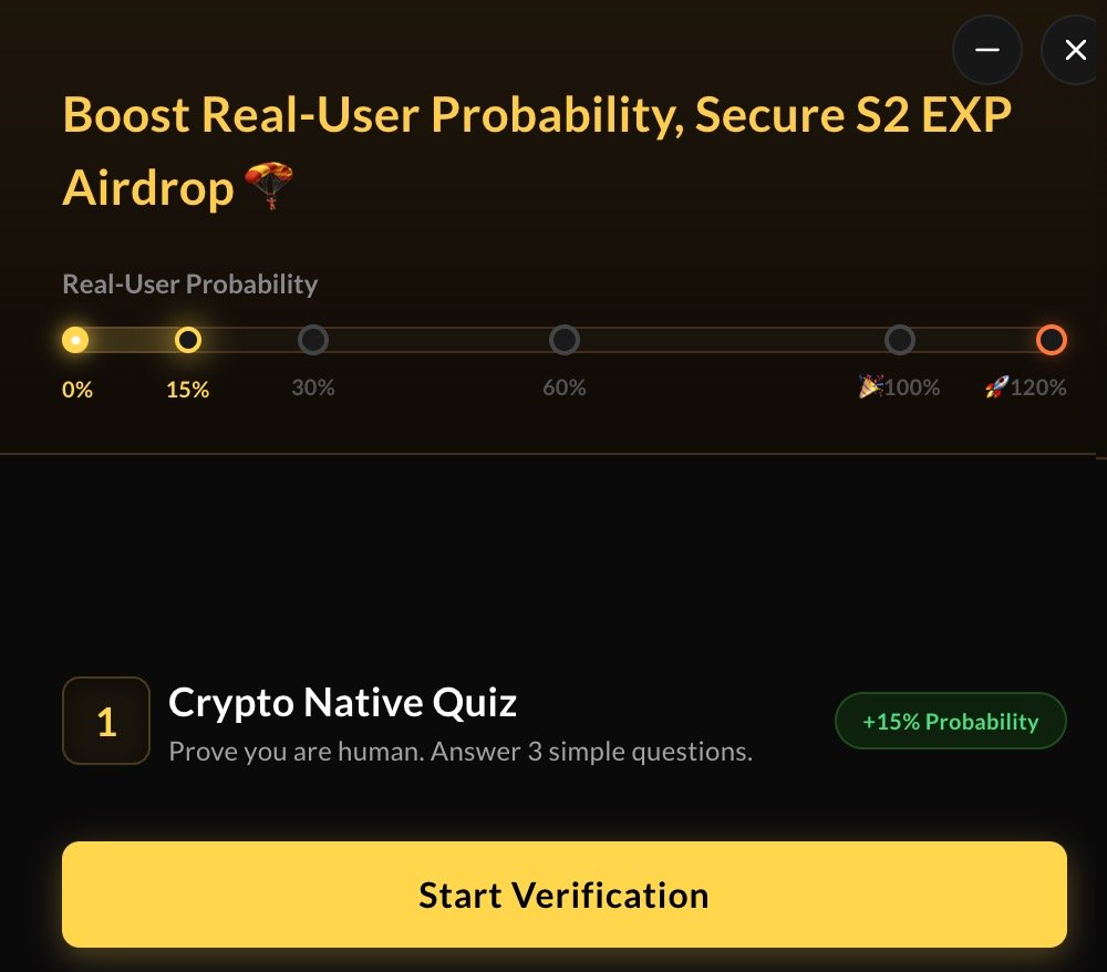 🚀 𝗦𝗼𝗦𝗼𝗩𝗮𝗹𝘂𝗲 𝗘𝗫𝗣 𝗦𝗲𝗮𝘀𝗼𝗻 𝟮 𝗔𝗶𝗿𝗱𝗿𝗼𝗽 𝗨𝗽𝗱𝗮𝘁𝗲:

🚀 Big news for SoSoValue fans! Season 2 Airdrop is on the horizon, and they're taking strict steps to reward real users only. 𝗣𝗿𝗼𝘁𝗲𝗰𝘁𝗶𝗻𝗴 𝗥𝗲𝗮𝗹 𝗖𝗼𝗻𝘁𝗿𝗶𝗯𝘂𝘁𝗼𝗿𝘀🚀

#SOSOVALUE is