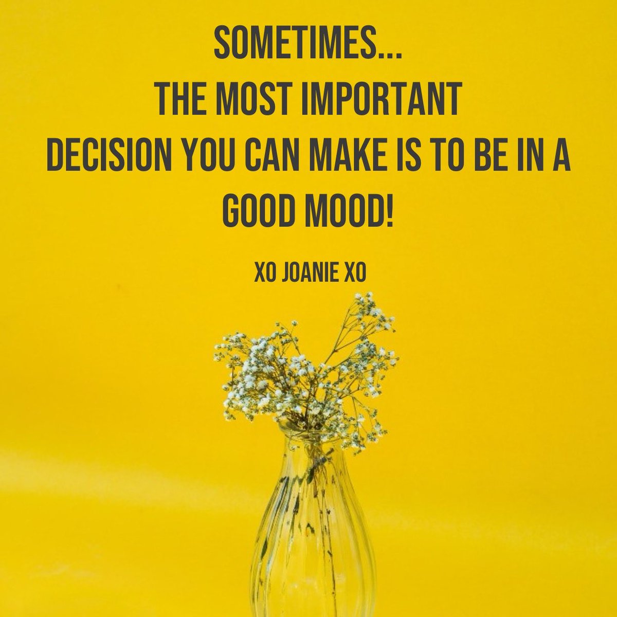 joanie_tweet's tweet image. Good Wednesday Morning! 
#Decision #GoodMood
#Wednesdayvibe #wednesdaymotivation